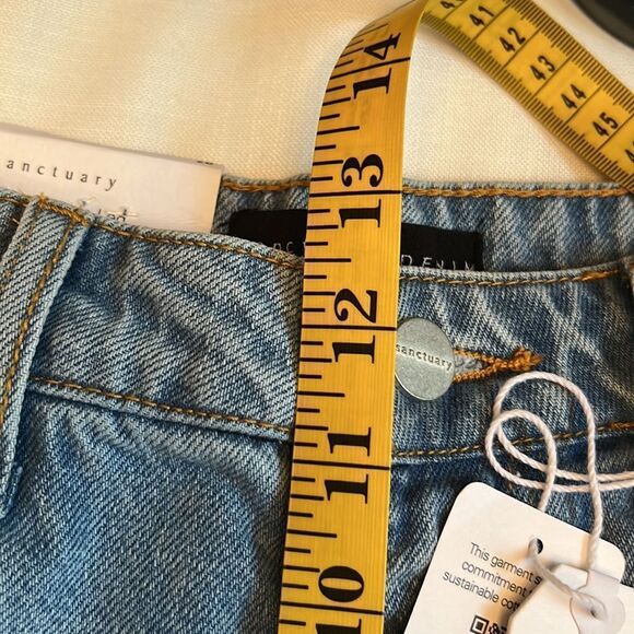 Sanctuary The Flashback Wide Leg Ripped Jeans- Size 28 - NWT - Picture 9 of 13